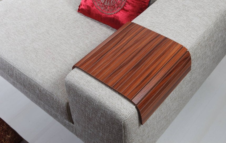 Накладка на подлокотник Tekka Lux European Walnut (30*80)