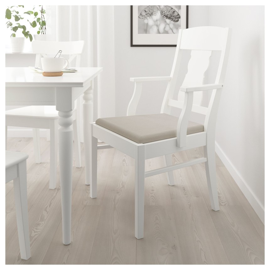 Ikea стул с подлокотниками ИНГАТОРП 902.462.91