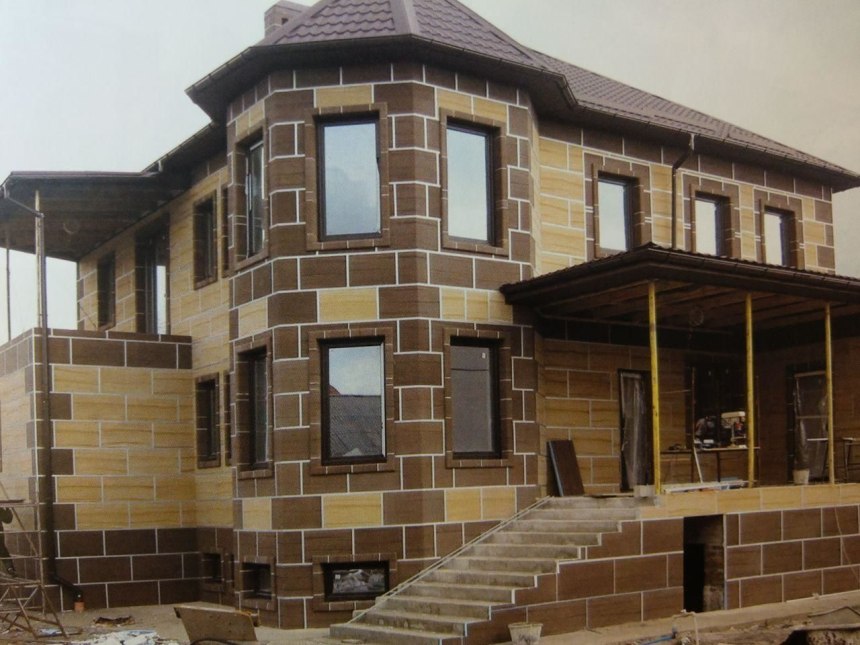 Термопанель фасадная гибкий камень