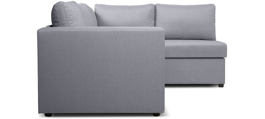 Диван угловой Милбург Textile Blue Woodcraft