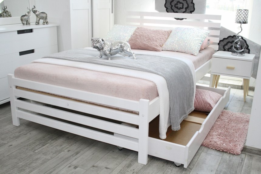Кровать 120х200 белая икеа