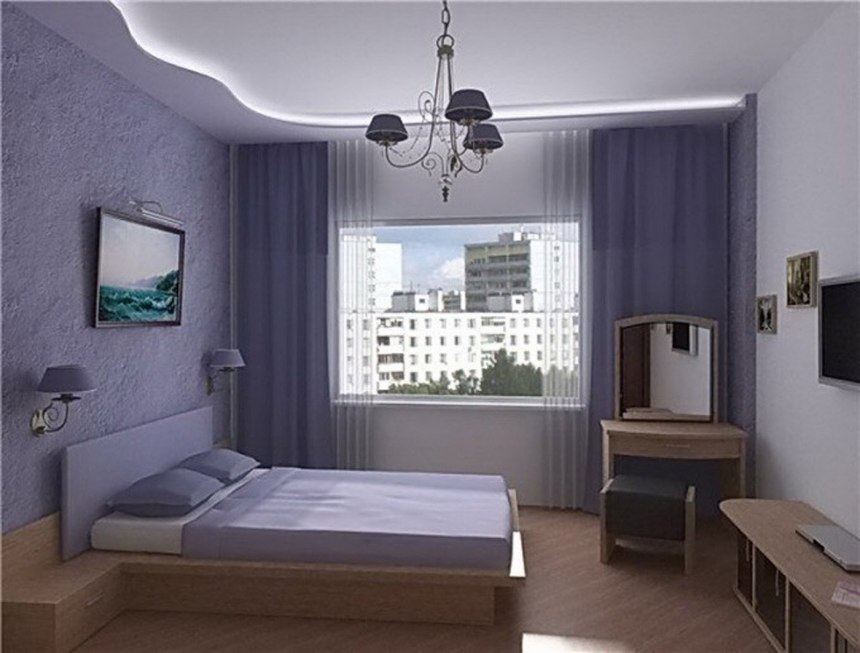 Спальня в хрущёвке 8 кв м