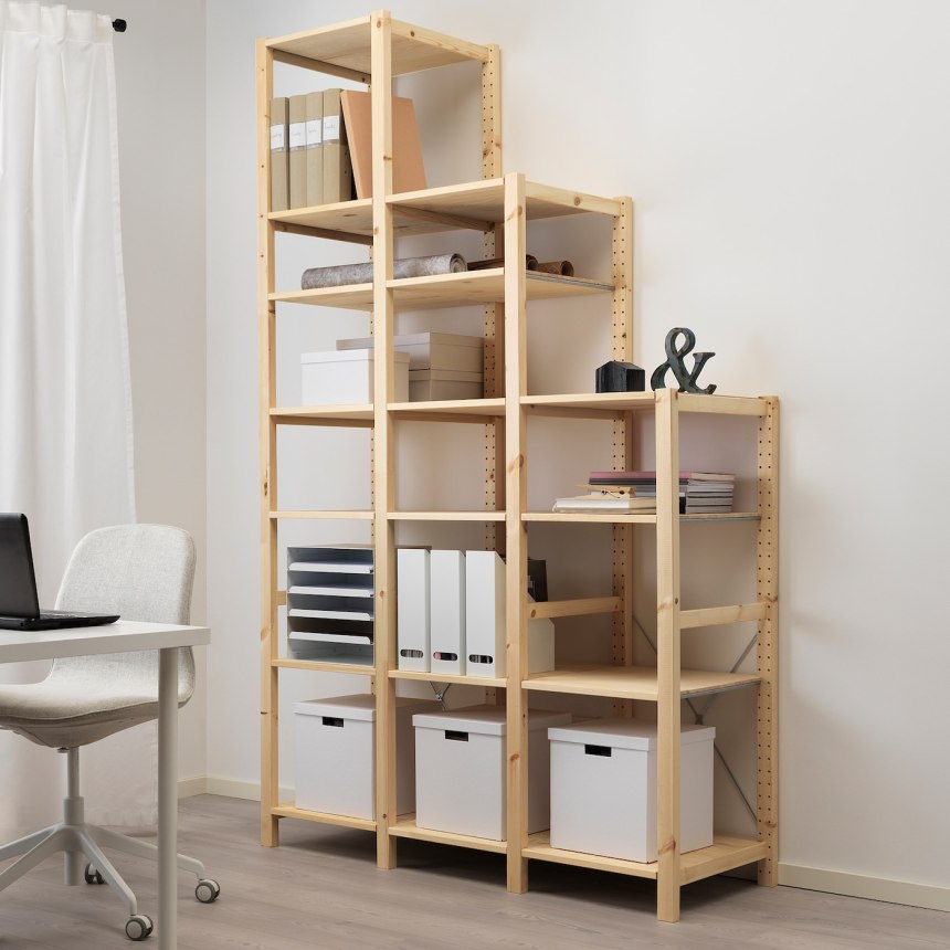Ikea стеллаж Ивар