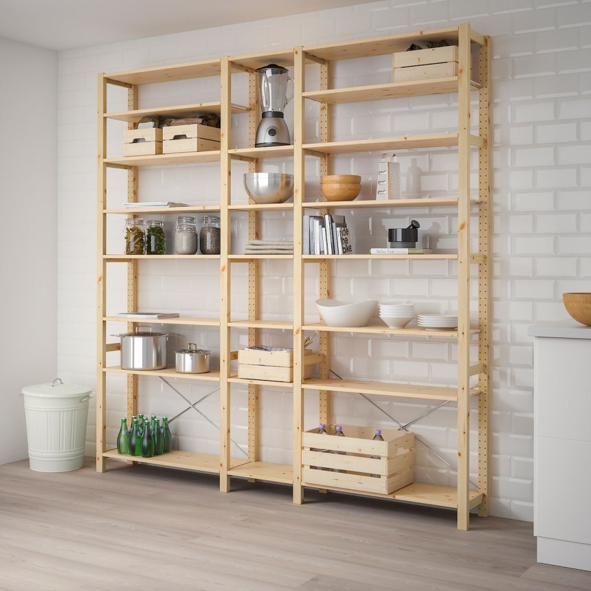Ikea стеллаж Ивар