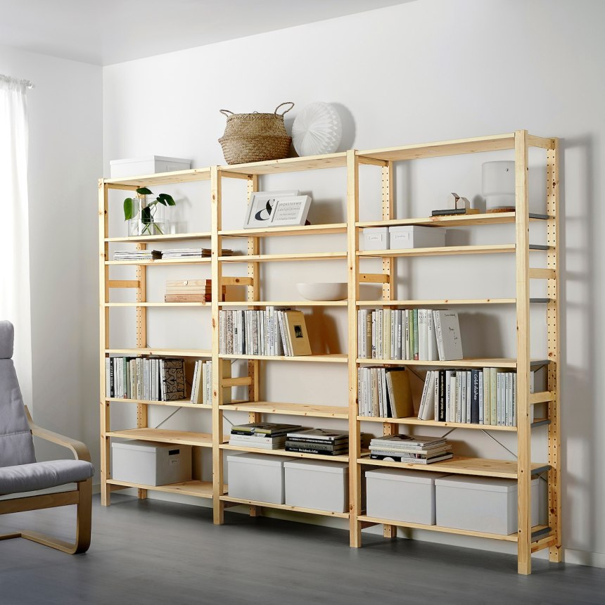 Ikea стеллаж Ивар