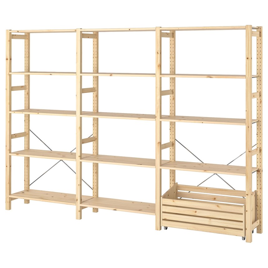 Ikea стеллаж Ивар