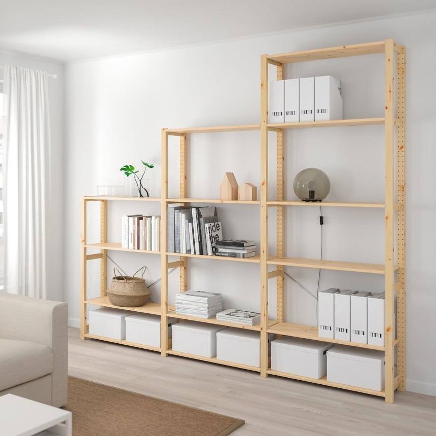 Ikea стеллаж Ивар