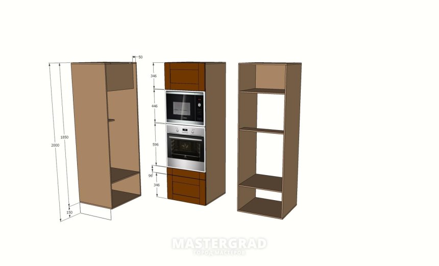 Мини кухня габариты