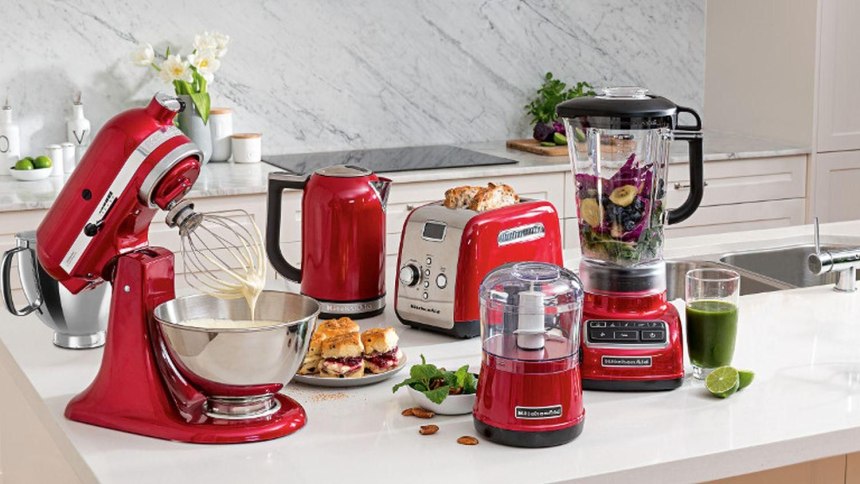Kitchenaid чайник и тостер и планетарный миксер