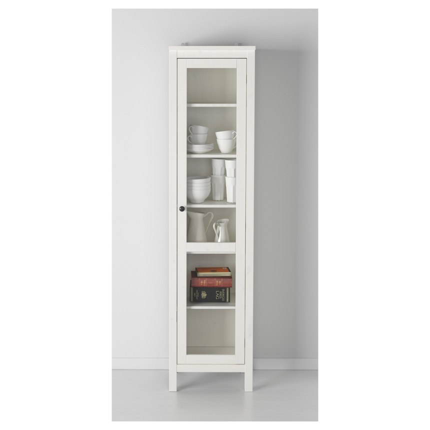 Шкаф-витрина hemnes ikea