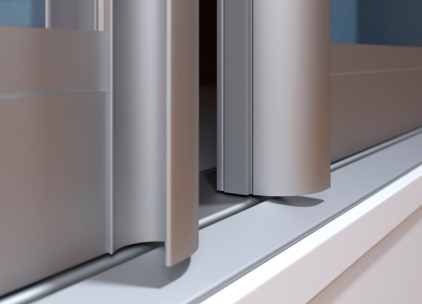 Алюминиевый профиль для мебельных фасадов шкафов тонкий (63 фото)