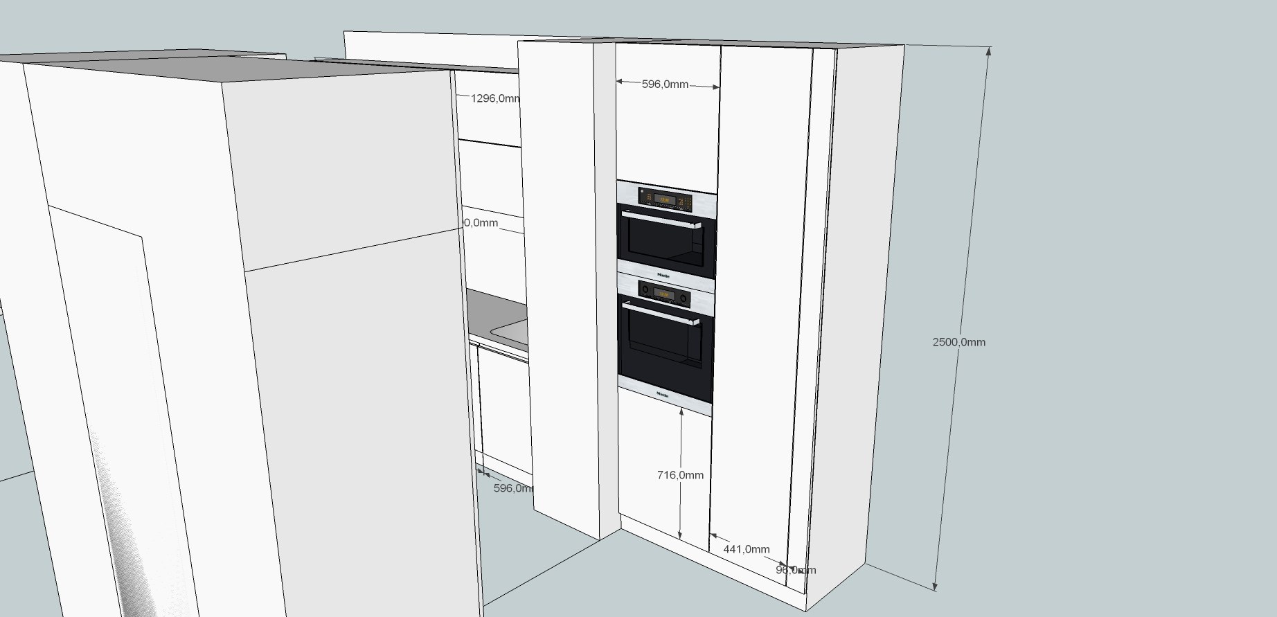 Высота духового шкафа в пенале. ДСВ пенал под духовой шкаф пн 600 м. Pro100 пенал с ПММ. Встроенный холодильник в пенале.