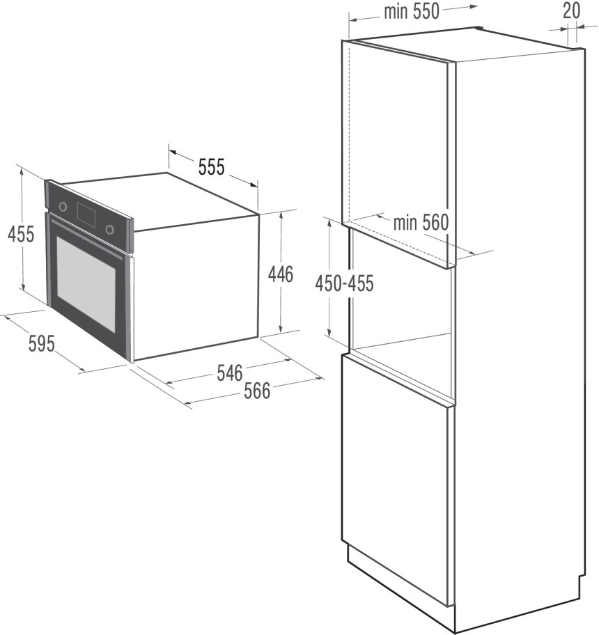 Электрический духовой шкаф Gorenje bo 637e30 XG