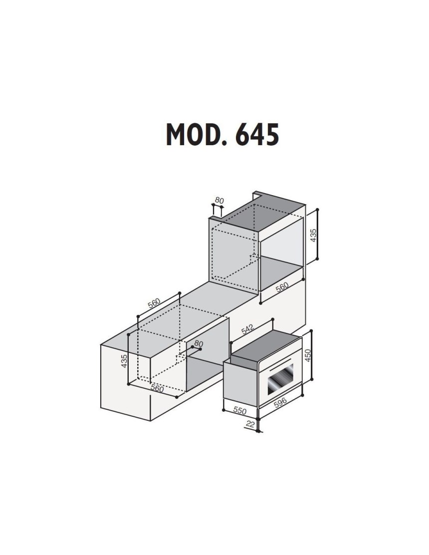 AEG bem455120m