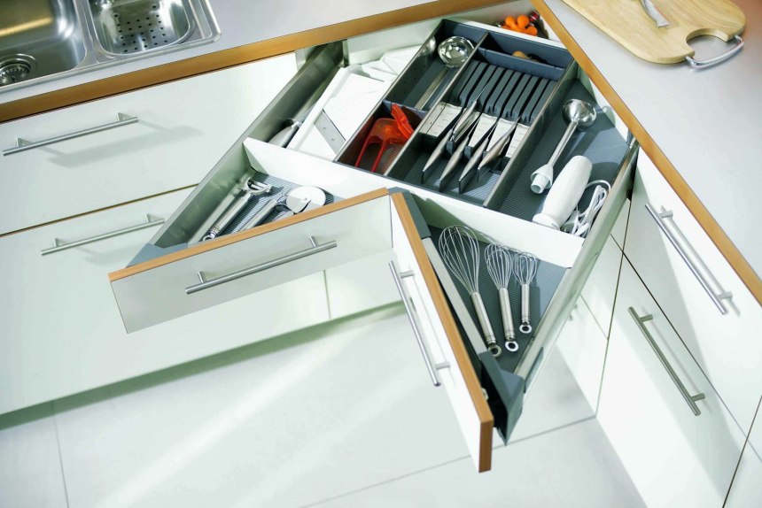 Полка поворотная COMFORTSPIN Hettich