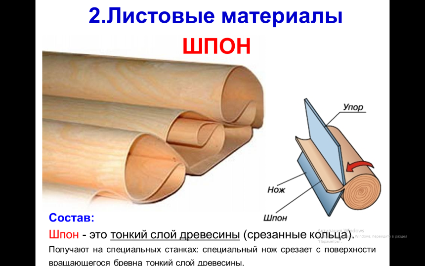 Расположение волокон фанера