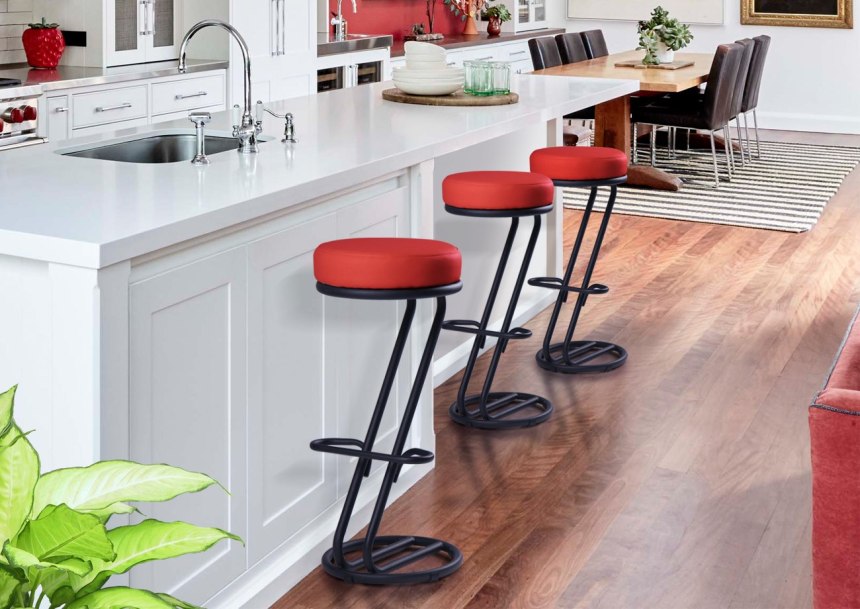 Стул Eames DSW барный белый