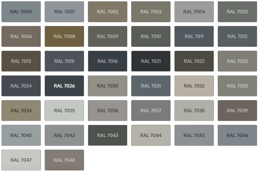 Цвет RAL 9001