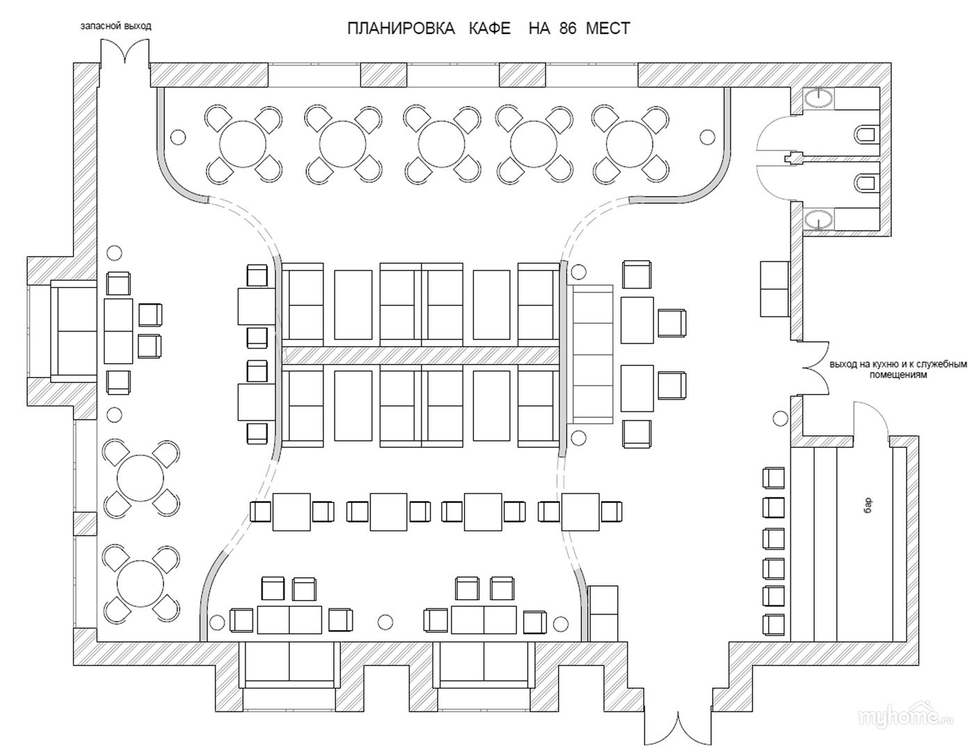 Размеры кафе. План кафе чертеж с размерами на 50 мест. Схема планировки ресторана. Планировка зала ресторана. Схема помещения кафе.