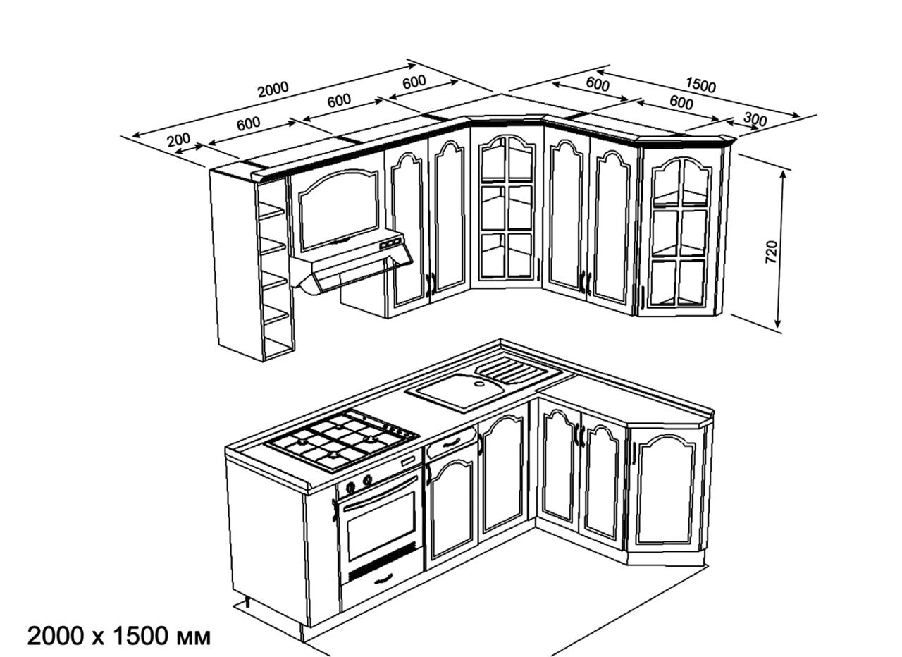 Как нарисовать угловую кухню. Чертёж кухни угловой 2.90. Макеты кухонных гарнитуров угловые. Проект кухни с угловой мойкой. Типовые проекты кухонь.