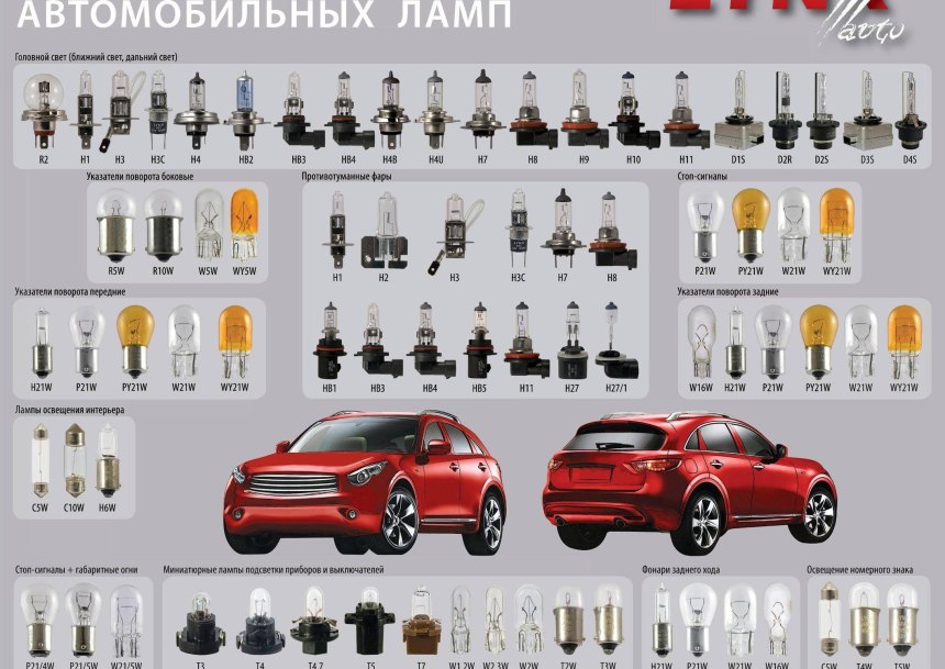 Виды лампочек для дома