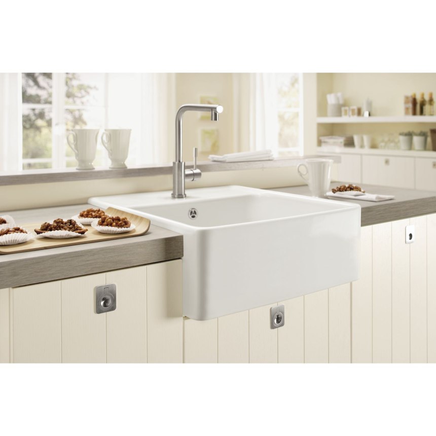 Накладная кухонная мойка Villeroy & Boch Sink Unit 632061 59.5х63см керамика