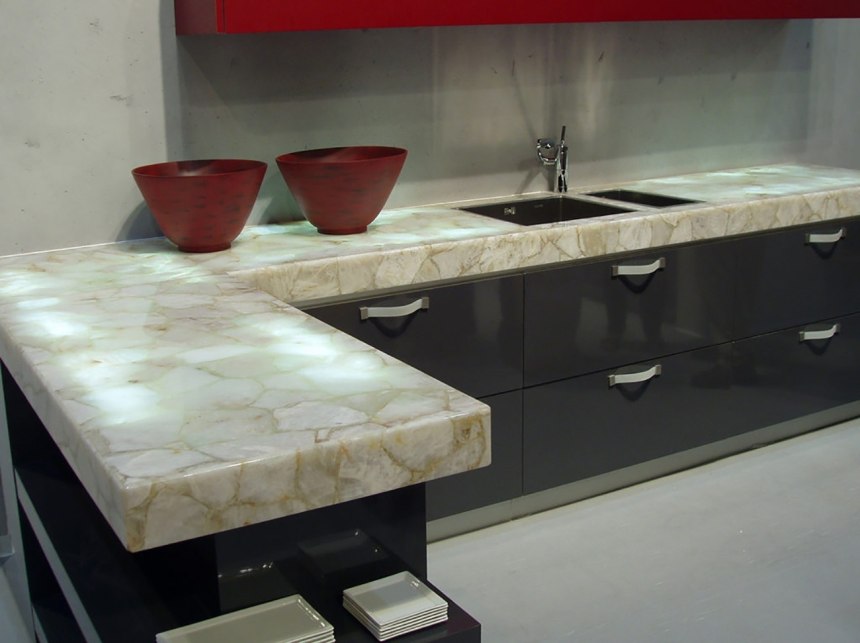 Столешница White Quartz Caesarstone