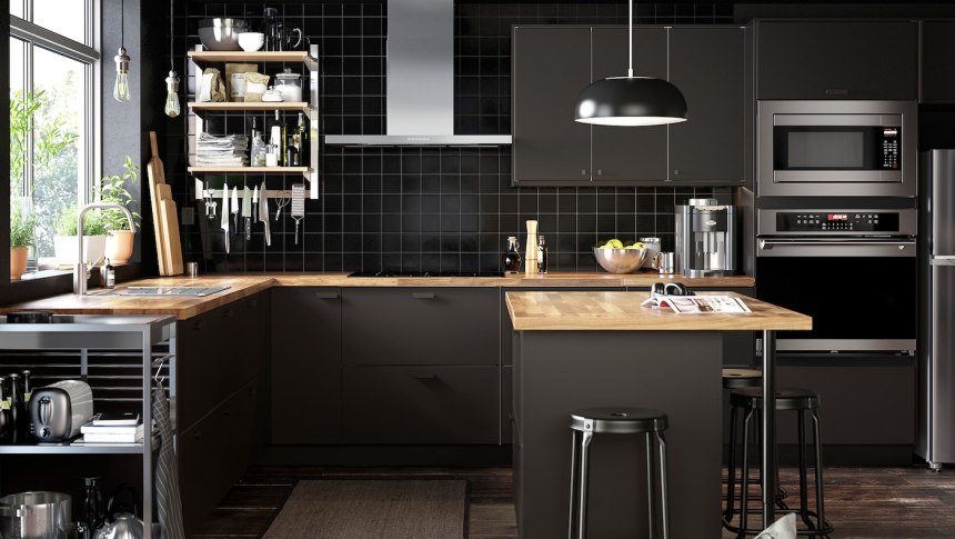 Кухня ikea Kungsbacka