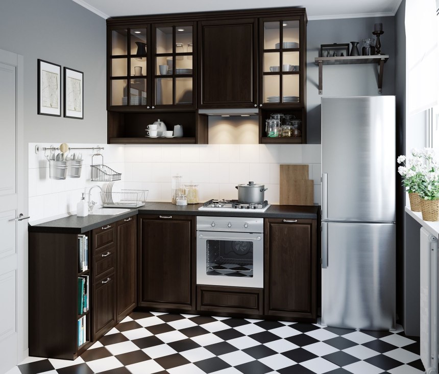 Кухонный гарнитур икея ikea кухня угловая