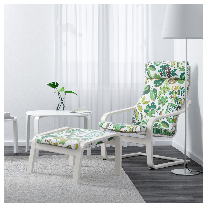Табурет для ног ПОЭНГ ikea