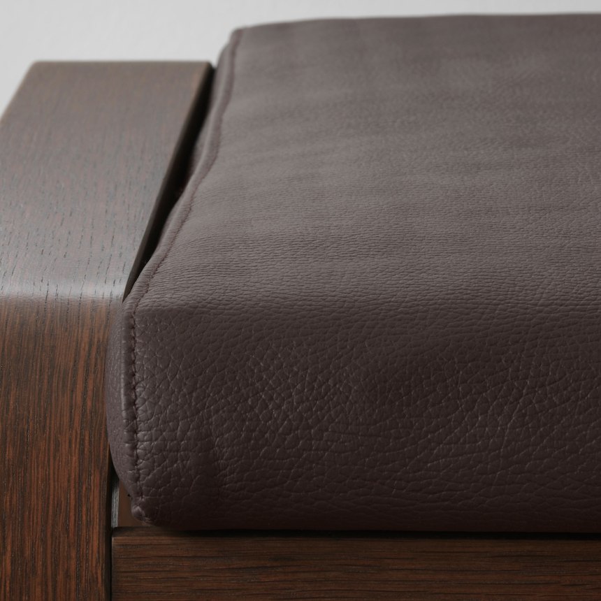 Стул NILSINGE Chr Black/Skiftebo Brown ru