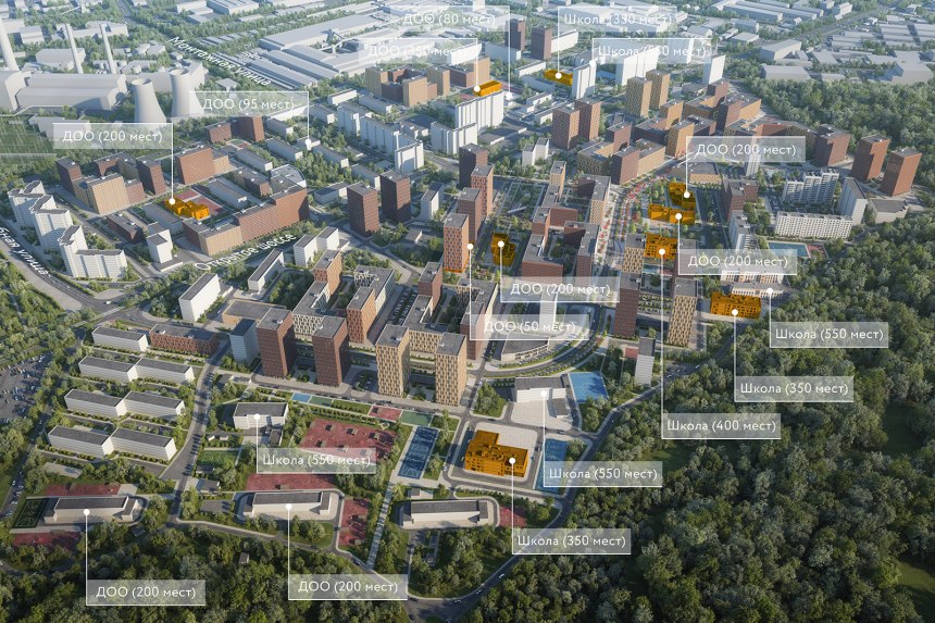 Реновация района Метрогородок