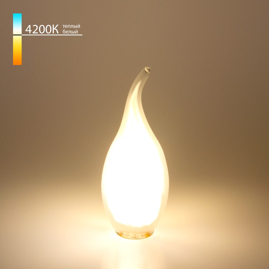 Лампа Gauss led Filament свеча e14 11w 720lm 2700к 1/10/50