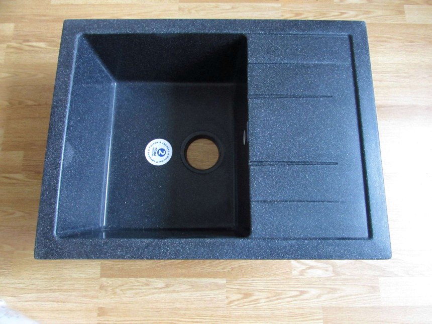 Мойка GRANFEST Quadro q-560 графит