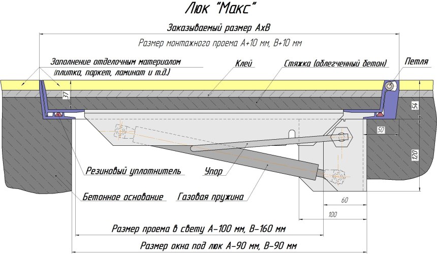 Петля накладная с доводчиком 35мм PN-107/35d