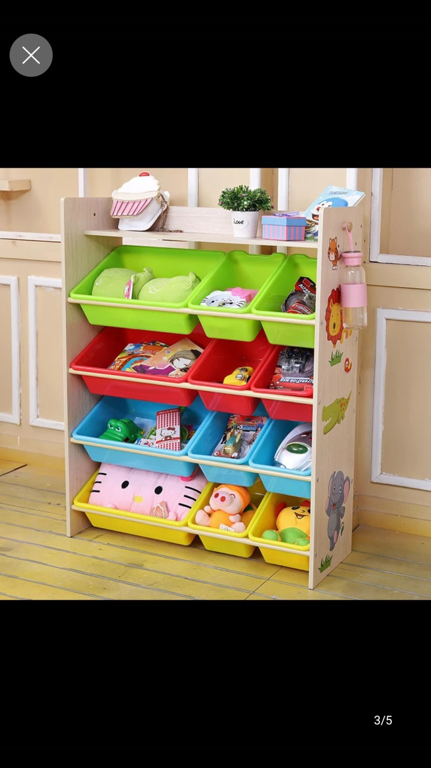 Детский шкаф для игрушек с ящиками (42 фото)