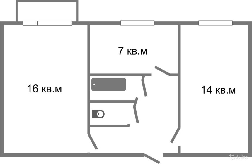 Размеры квартир в хрущевках (44 фото)