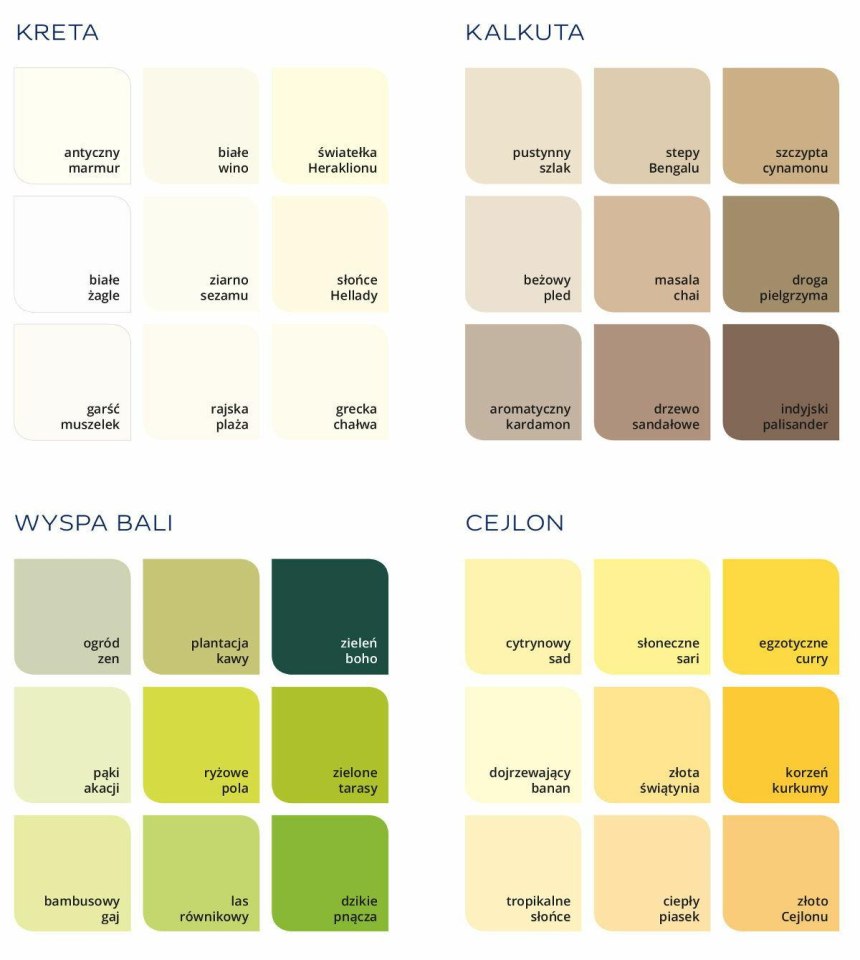 Цветовая палитра красок Dulux