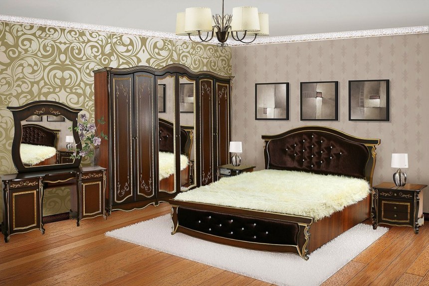 Мебель барои хона спални гарнитур (60 фото)