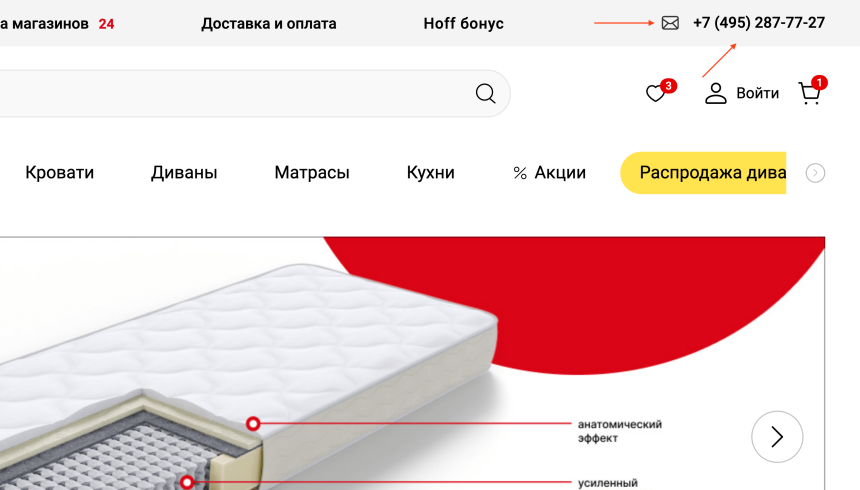 Тонкий Топпер на диван 160х190