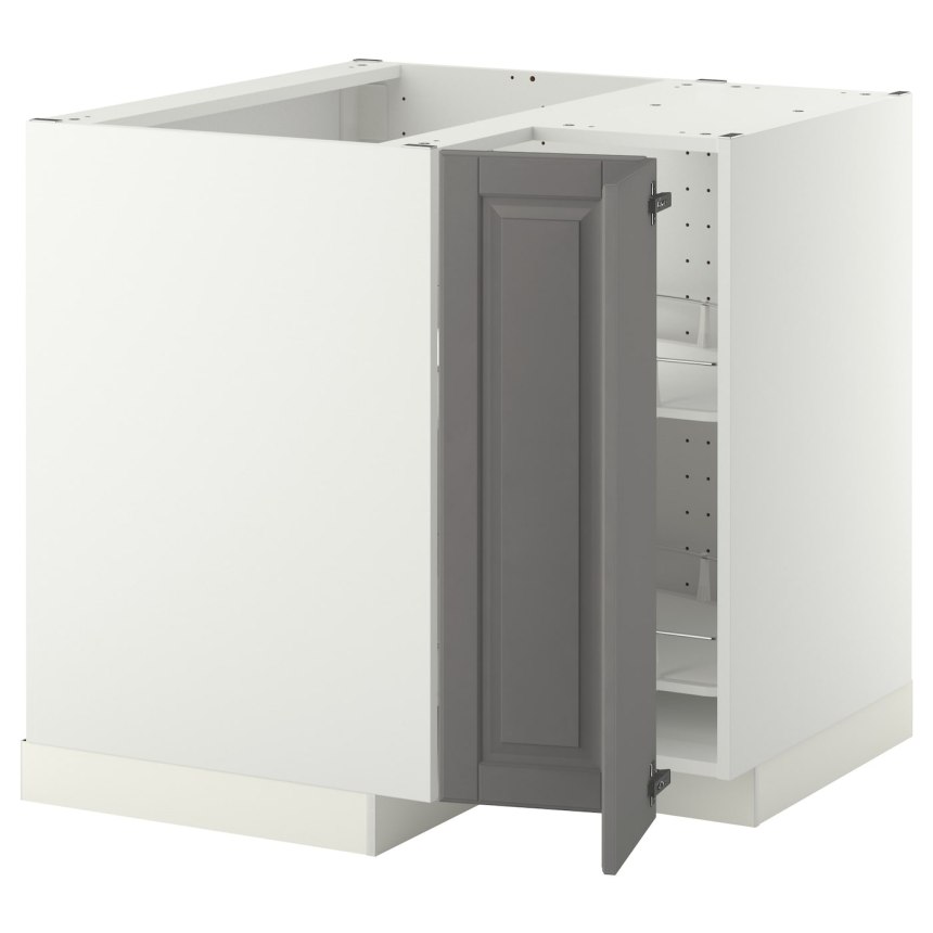 Угловой напольный шкаф 88x88см икеа