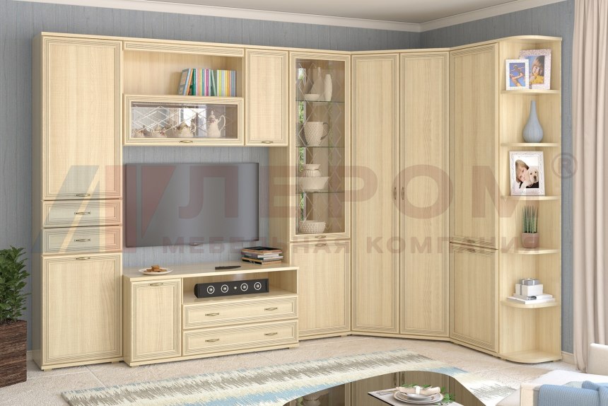 Гостиная Карина Лером снежный ясень