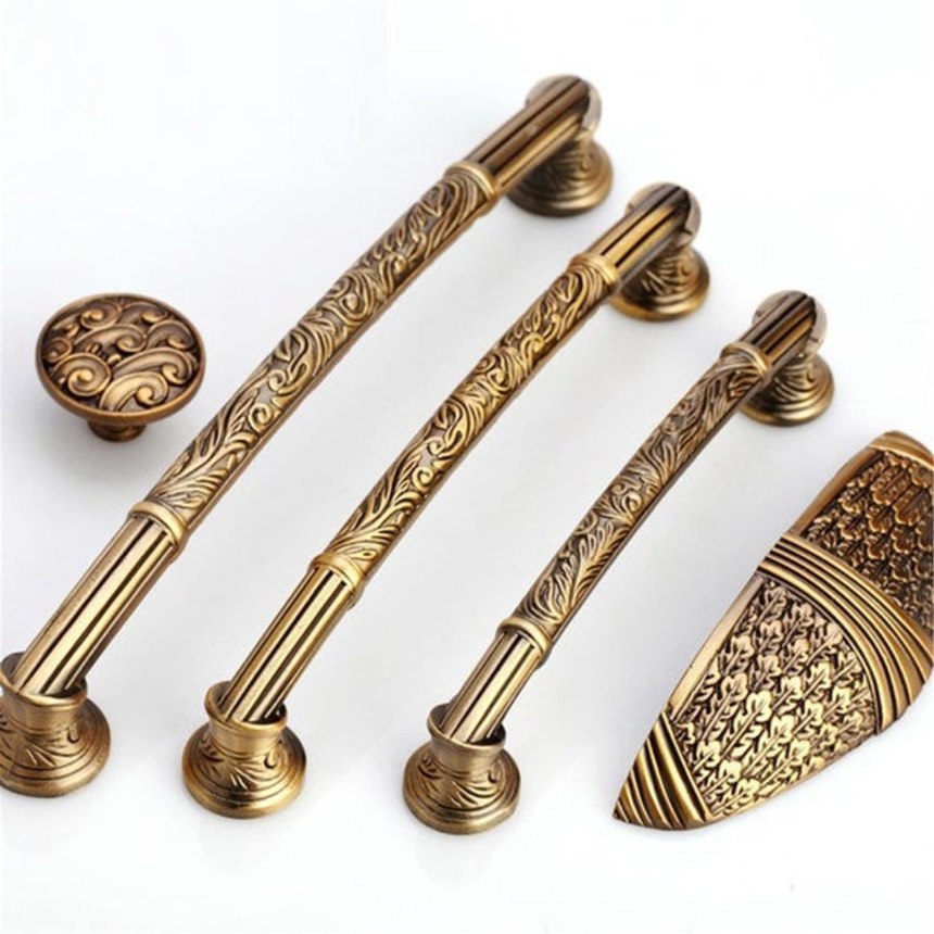 Ручки Furniture knob / Plate Brass