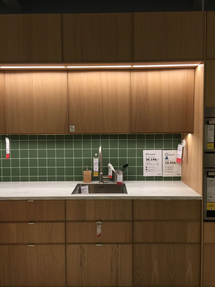 Икеа Walnut Kitchen Voxtorp
