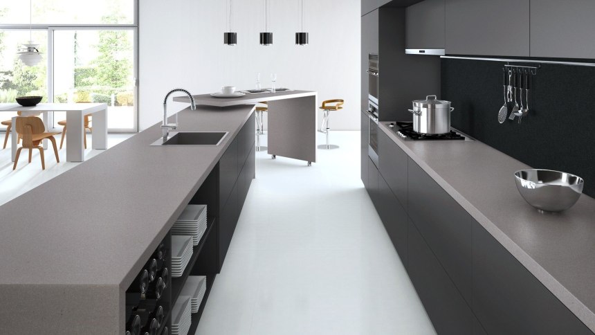 Caesarstone 4003 sleek Concrete