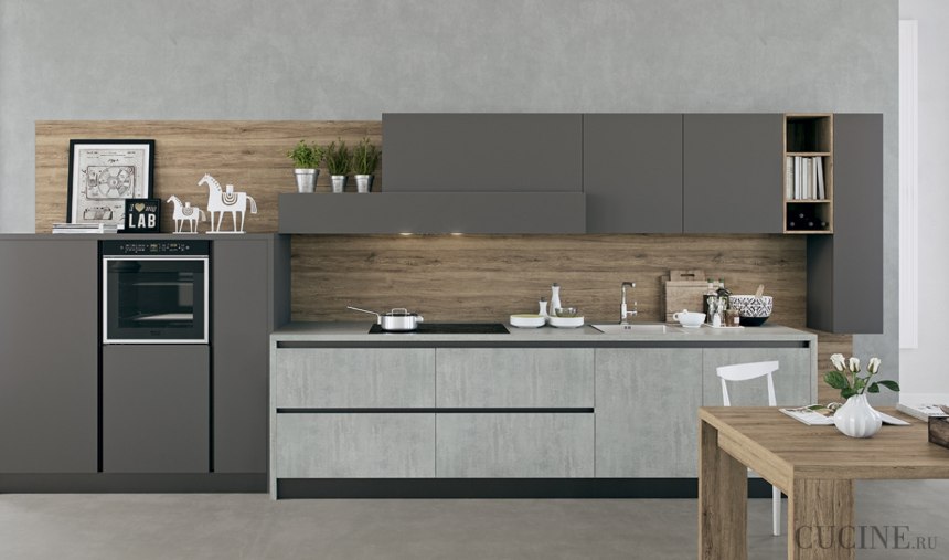 Кухня Cleaf beton