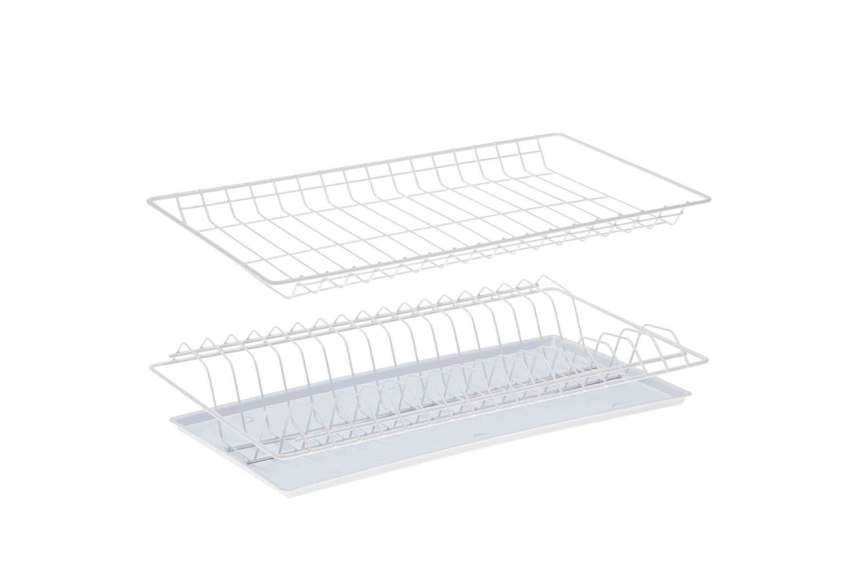 Комплект посудосушителей для шкафа, с поддоном, цинк, 46,5 x 25,6 x 9 см