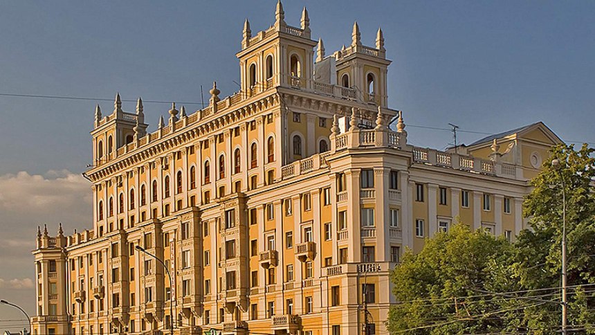 Стиль сталинский Ампир в архитектуре