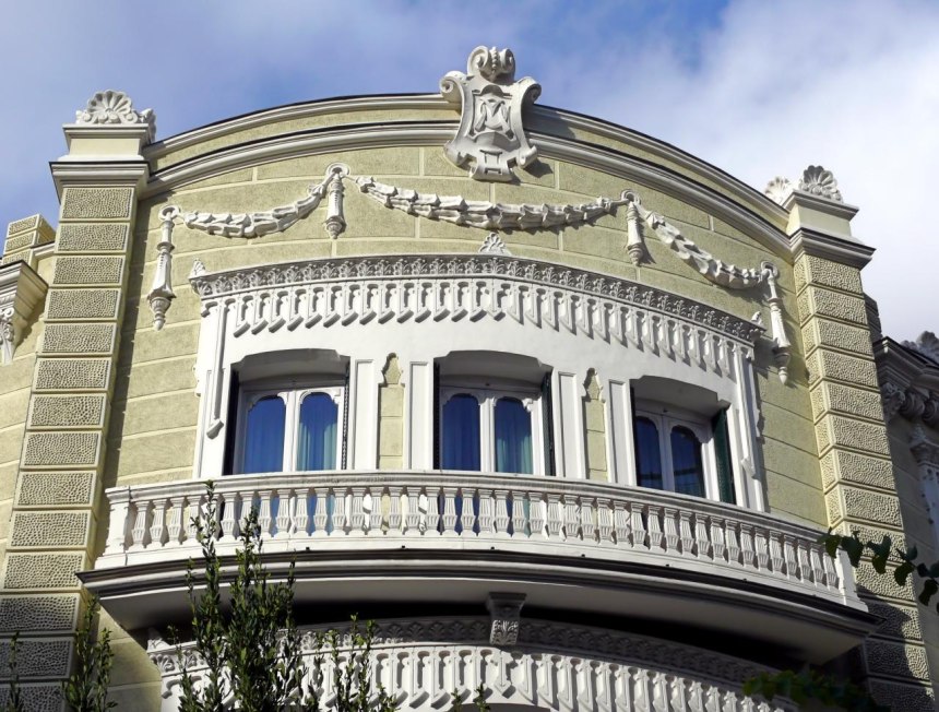 Ампир фасад архитектура