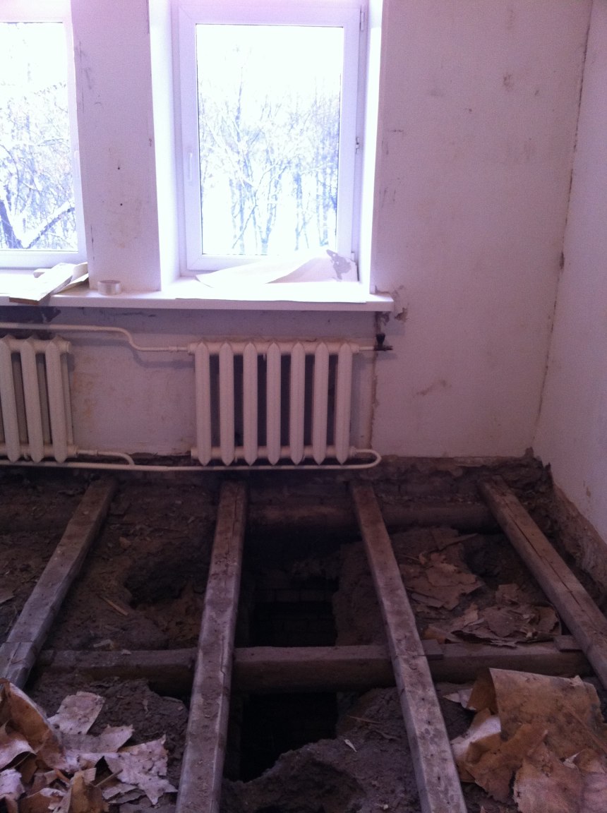 Деревянные перекрытия в Старом фонде